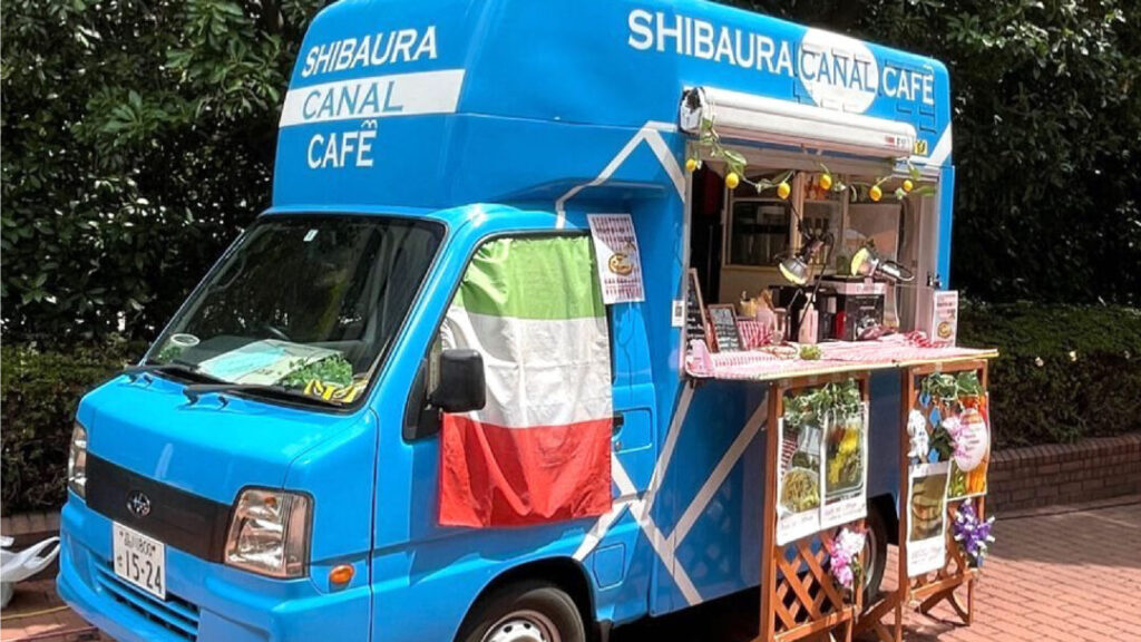 shibaura canal cafe