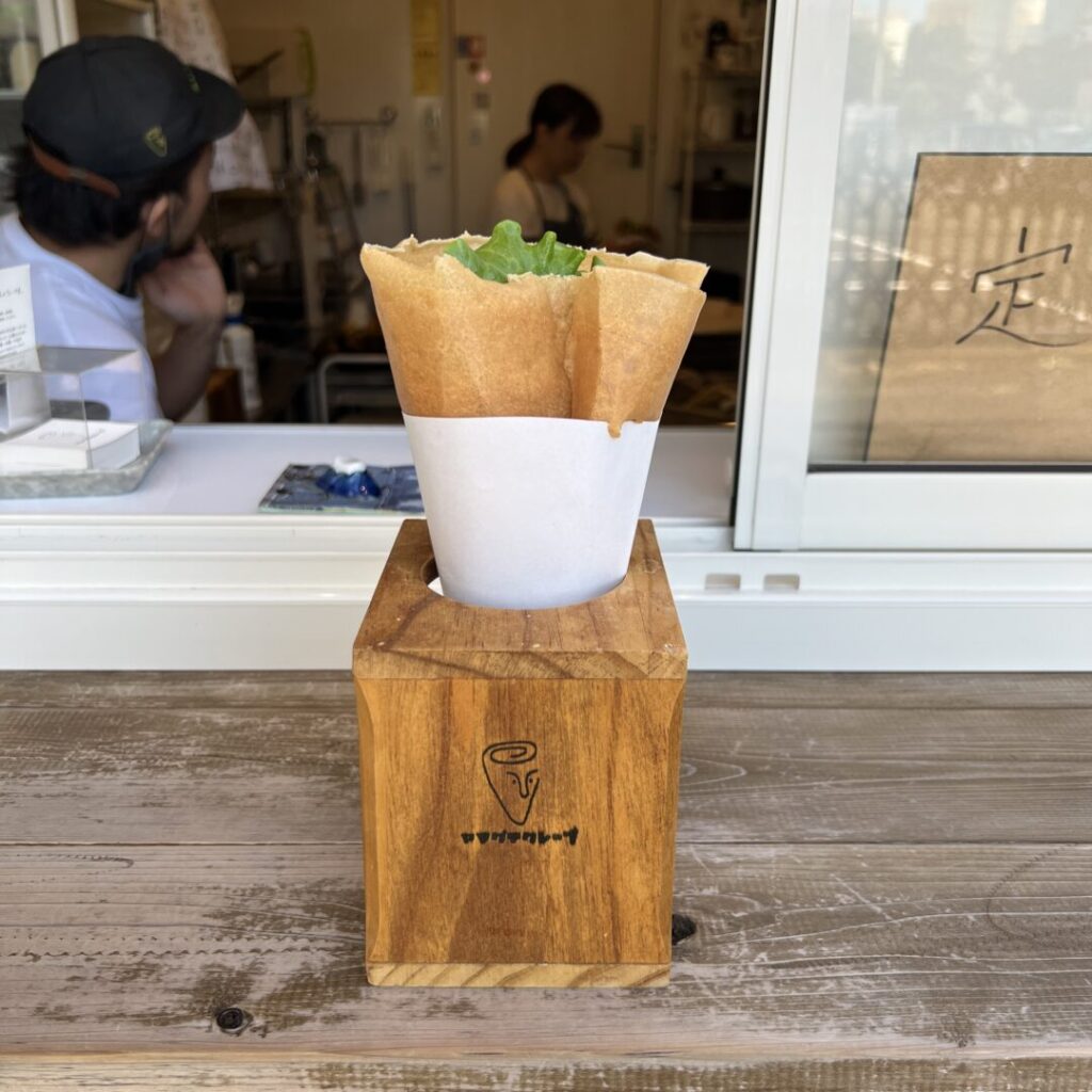 惣菜クレープ